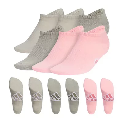 adidas Superlite 6 Pair No Show Socks Womens