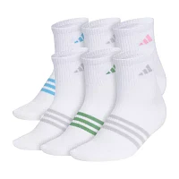 adidas Superlite 6 Pair Quarter Ankle Socks Womens