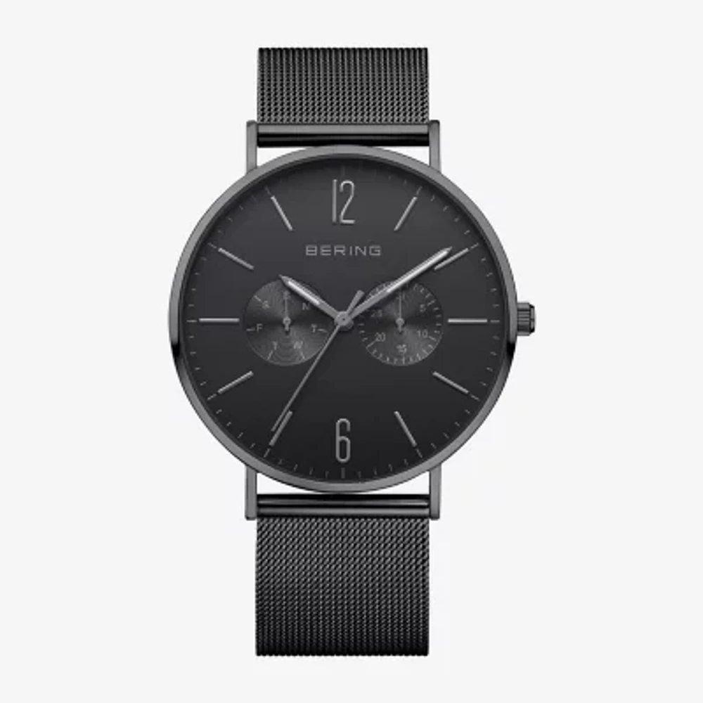 Bering Mens Black Bracelet Watch-14240-223