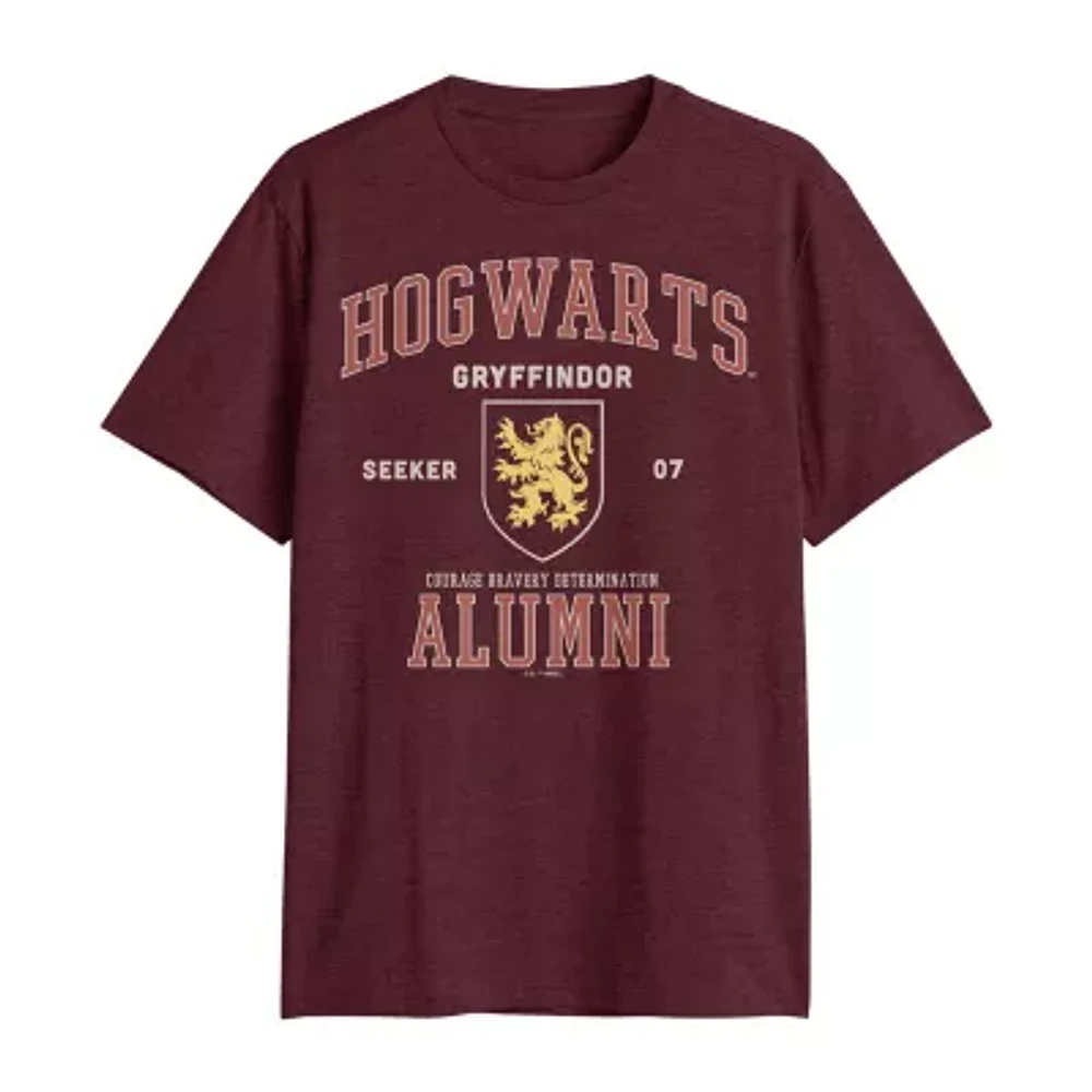 Mens Short Sleeve Harry Potter Graphic T-Shirt