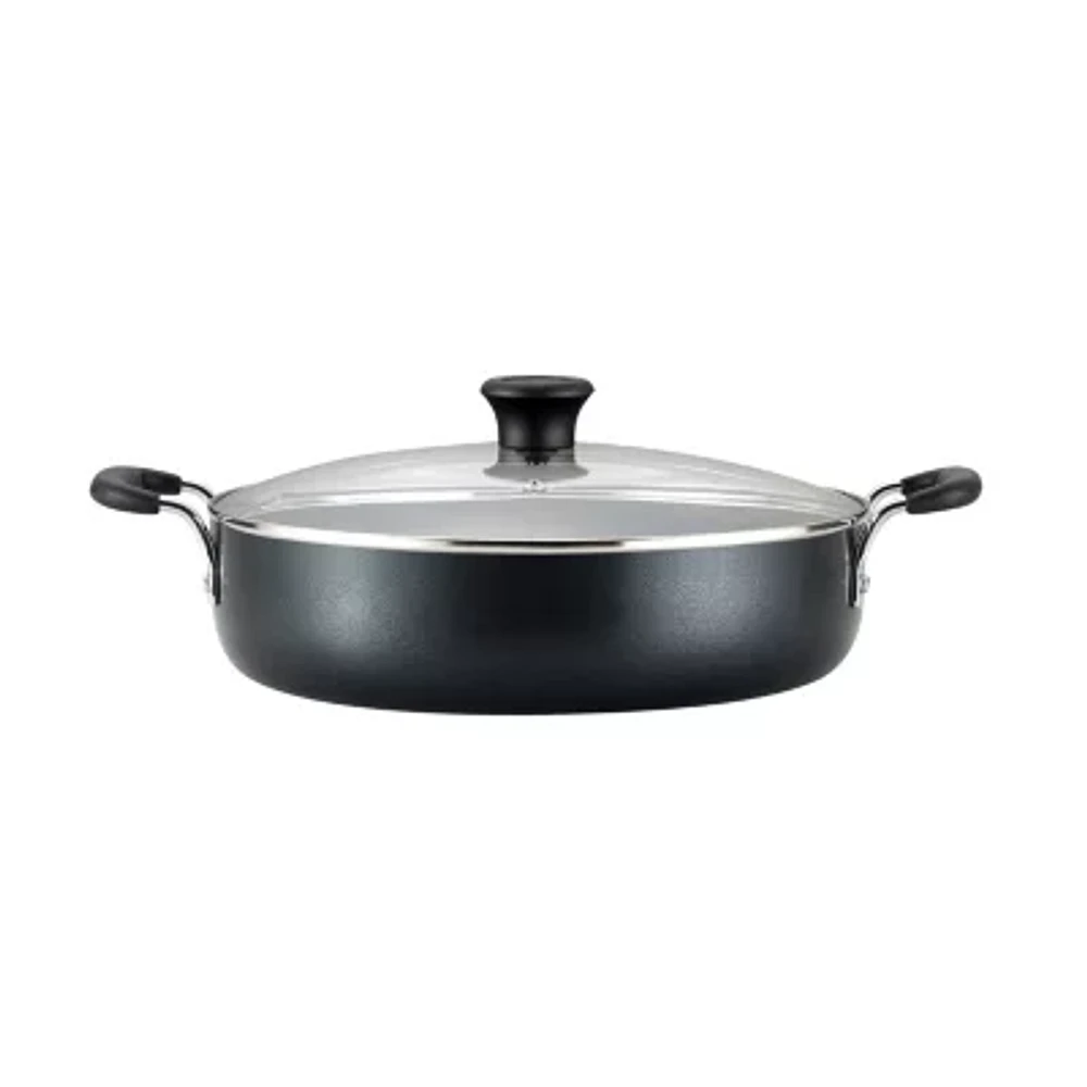 T-Fal 12" Aluminum Non-Stick Deep Sauce Pan