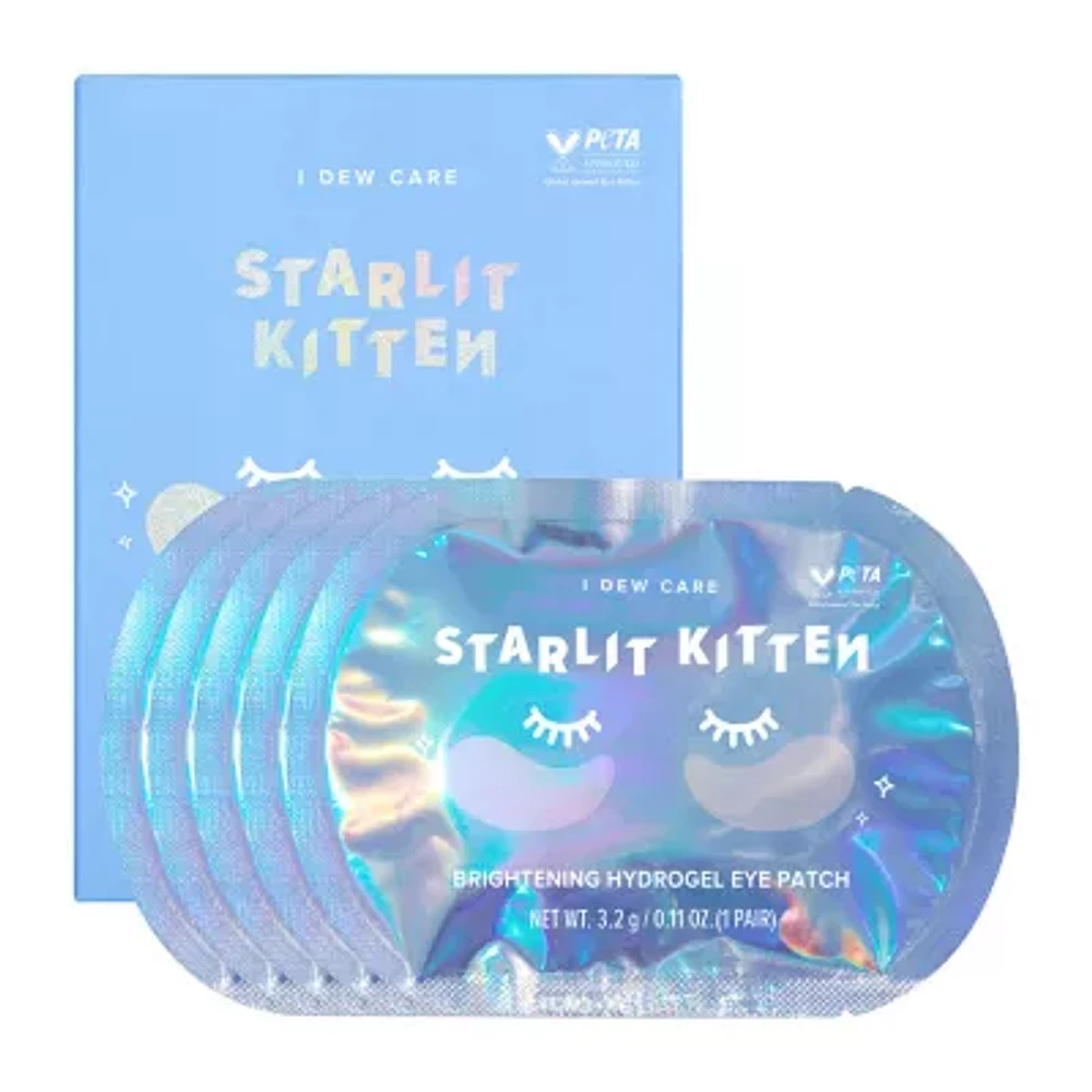 I Dew Care Starlit Kitten Brightening Hydrogel Eye Patch