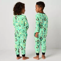 North Pole Trading Co. Toddler Unisex Microfleece 2-pc. Christmas Matching Family Pajama Set