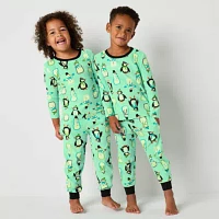 North Pole Trading Co. Toddler Unisex Microfleece 2-pc. Christmas Matching Family Pajama Set