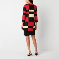 Danny & Nicole Womens Jacket Dress