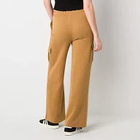 Arizona Womens Wide Leg Sweatpant-Juniors