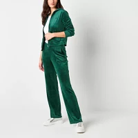 Juicy By Couture Hooded Lightweight Womens Juniors Casual Track Jacket
