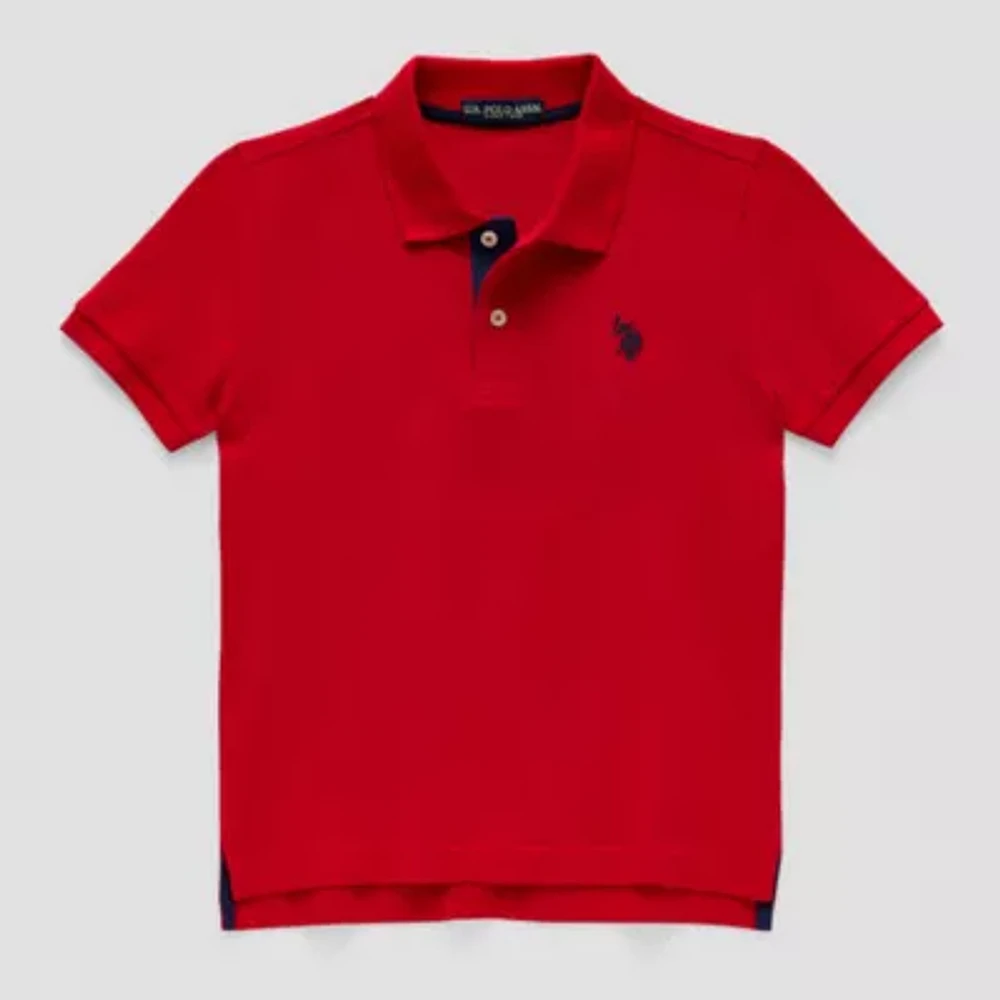 U.S. Polo Assn. Little & Big Boys Embroidered Short Sleeve Shirt