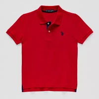 U.S. Polo Assn. Little & Big Boys Embroidered Short Sleeve Shirt