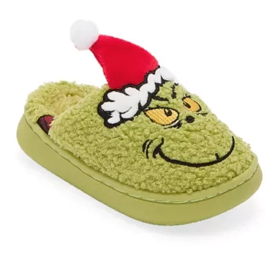 Dr. Seuss Grinch Toddler Unisex Slip-On Slippers