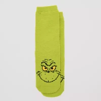 Kids Unisex Dr. Seuss Grinch 1 Pair Slipper Socks