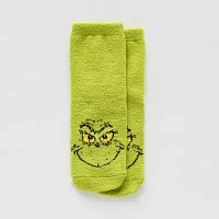 Toddler Unisex Dr. Seuss Grinch 1 Pair Slipper Socks