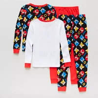 Little & Big Boys 4-pc. Sonic the Hedgehog Pajama Set