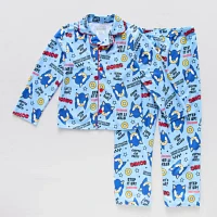 Little & Big Boys -pc. Sonic the Hedgehog Pajama Set