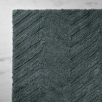 Fieldcrest Luxury Sculpted Reversible Bath Rug