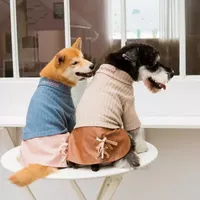 Touchdog Modress' Fashion Designer Dress Dog Sweater