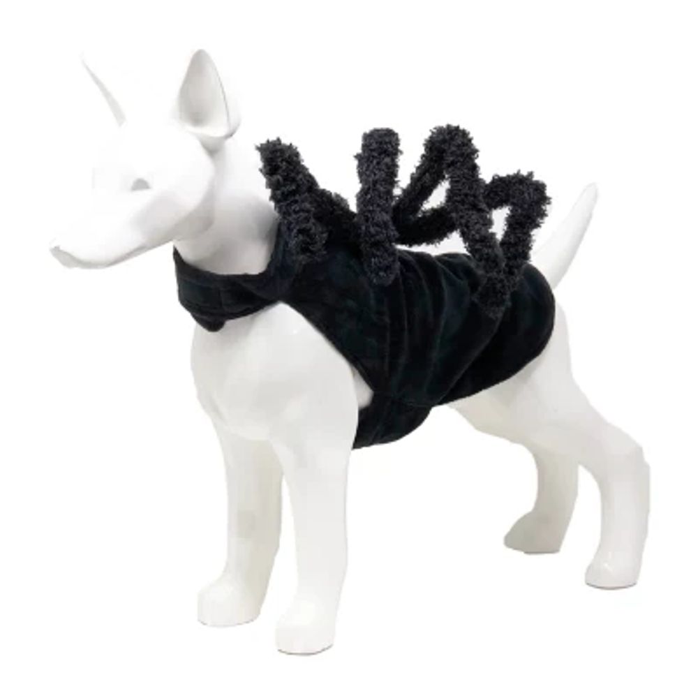 Pet Life Creepy Webs' Holiday Spider Dog Costume