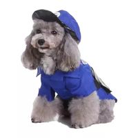 Pet Life Pawlice Pawtrol' Police Uniform Dog Costumes