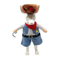 Pet Life Rodeo Bones' Cowboy Uniform Dog Costumes