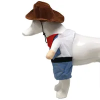 Pet Life Rodeo Bones' Cowboy Uniform Dog Costumes