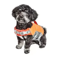 Dog Helios Tidal Guard' Multi-Point Strategically-Stitched Reflective Life Jacket Vest Harness