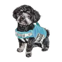 Dog Helios Tidal Guard' Multi-Point Strategically-Stitched Reflective Life Jacket Vest Harness