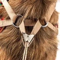 Pet Life Luxe 'Dapperbone' 2-In-1 Mesh Reversed Adjustable-Leash W/ Fashion Bowtie Dog Harnesses