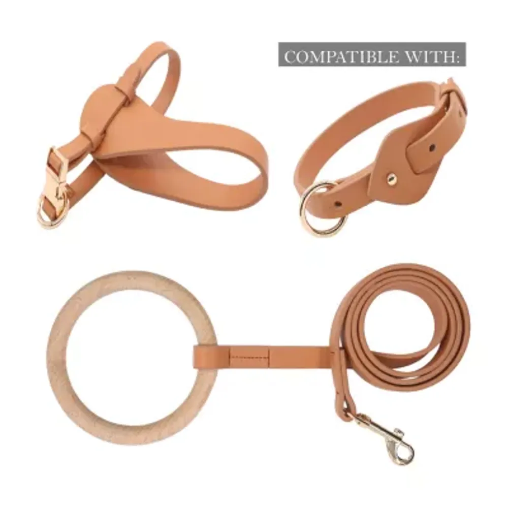 Pet Life Ever-Craft' Boutique Series Adjustable Designer Leather Dog Harnesses