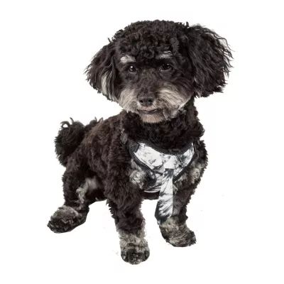 Pet Life Bonatied' Mesh Reversible And Breathable Adjustable W/ Designer Neck Tie Dog Harness