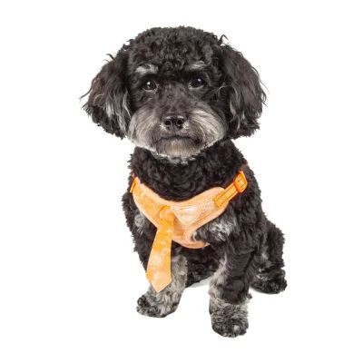 Pet Life Bonatied' Mesh Reversible And Breathable Adjustable W/ Designer Neck Tie Dog Harness