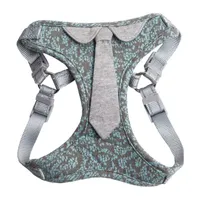 Pet Life Fidomite' Mesh Reversible And Breathable Adjustable W/ Designer Neck Tie Dog Harness