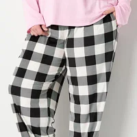 Sleep Chic Womens Plus Fleece Pajama Pants