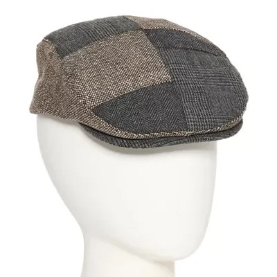 Stafford Patchwork Mens Ivy Cap