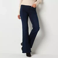 Ryegrass Womens High Rise Flare Leg Jean