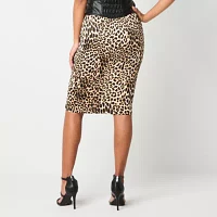 Bold Elements Womens Pencil Skirt