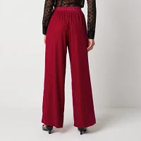 Worthington Womens Mid Rise Wide Leg Palazzo Pant