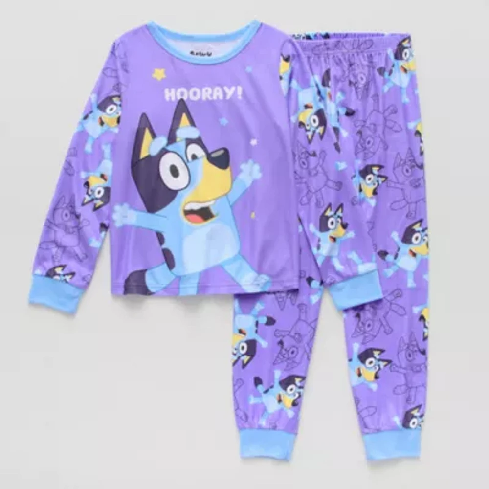 Little & Big Girls 2-pc. Bluey Pajama Set