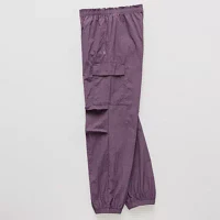 Xersion Little & Big Girls High Rise Cinched Pull-On Pants