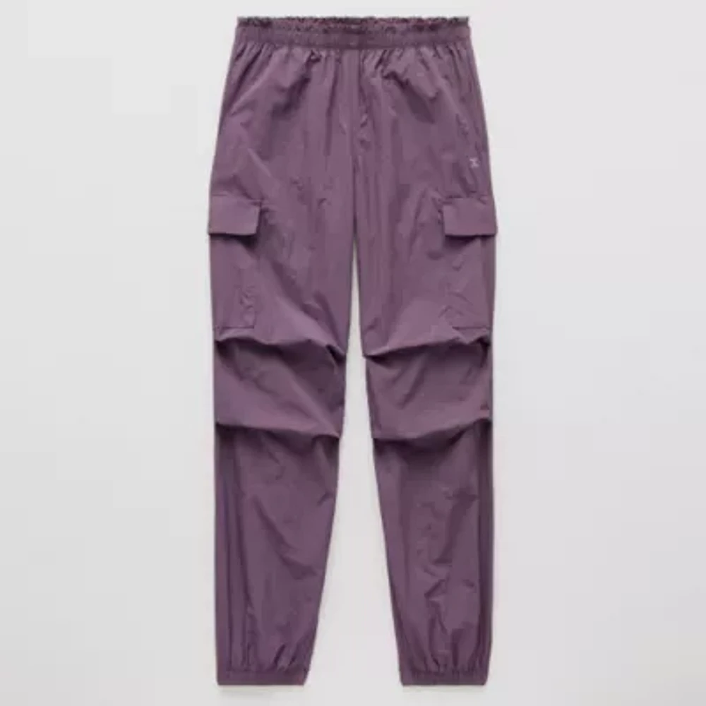 Xersion Little & Big Girls High Rise Cinched Pull-On Pants