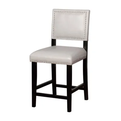 Blake Upholstered Nailhead Trim Counter Stool