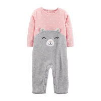 Carter's Baby Girls Long Sleeve Jumpsuit