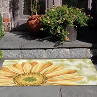 Liora Manne Illusions Sunflower Indoor/Outdoor Mat