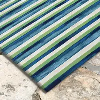 Liora Manne Visions II Painted Stripes Indoor/Outdoor Area Rug