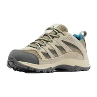 Columbia Womens Crestwood Waterproof Flat Heel Hiking Boots
