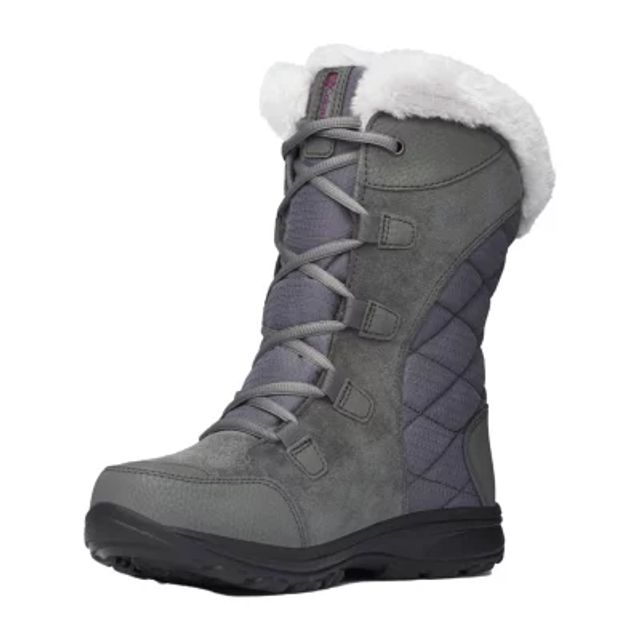 Columbia Womens Ice Maiden Waterproof Flat Heel Winter Boots