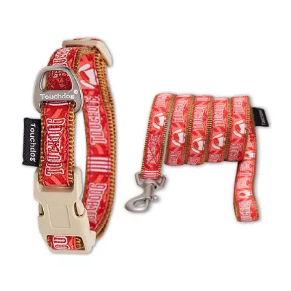 Touchdog Funny Bun' Tough Stitched Embroidered Collar Dog Pet Leashes