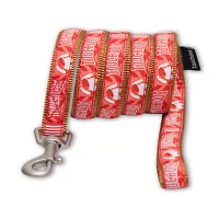 Touchdog Funny Bun' Tough Stitched Embroidered Collar Dog Pet Leashes