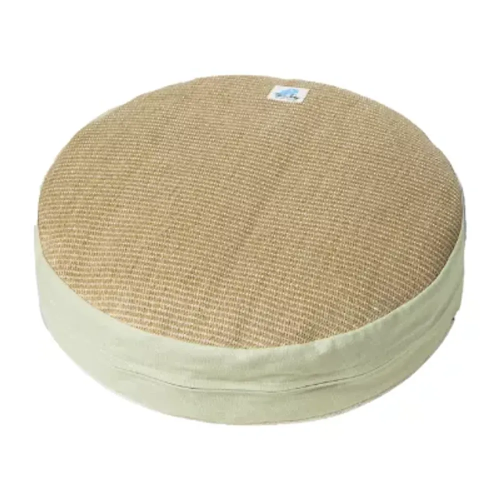 Touchcat Claw-Ver Nest' Rounded Scratching W/ Teaser Toy Pet Beds