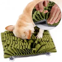 Pet Life Sniffer Grip' Interactive Anti-Skid Suction Snuffle Dog Feeding Mat