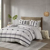 INK+IVY Cody 3 Piece Cotton Duvet Cover Set